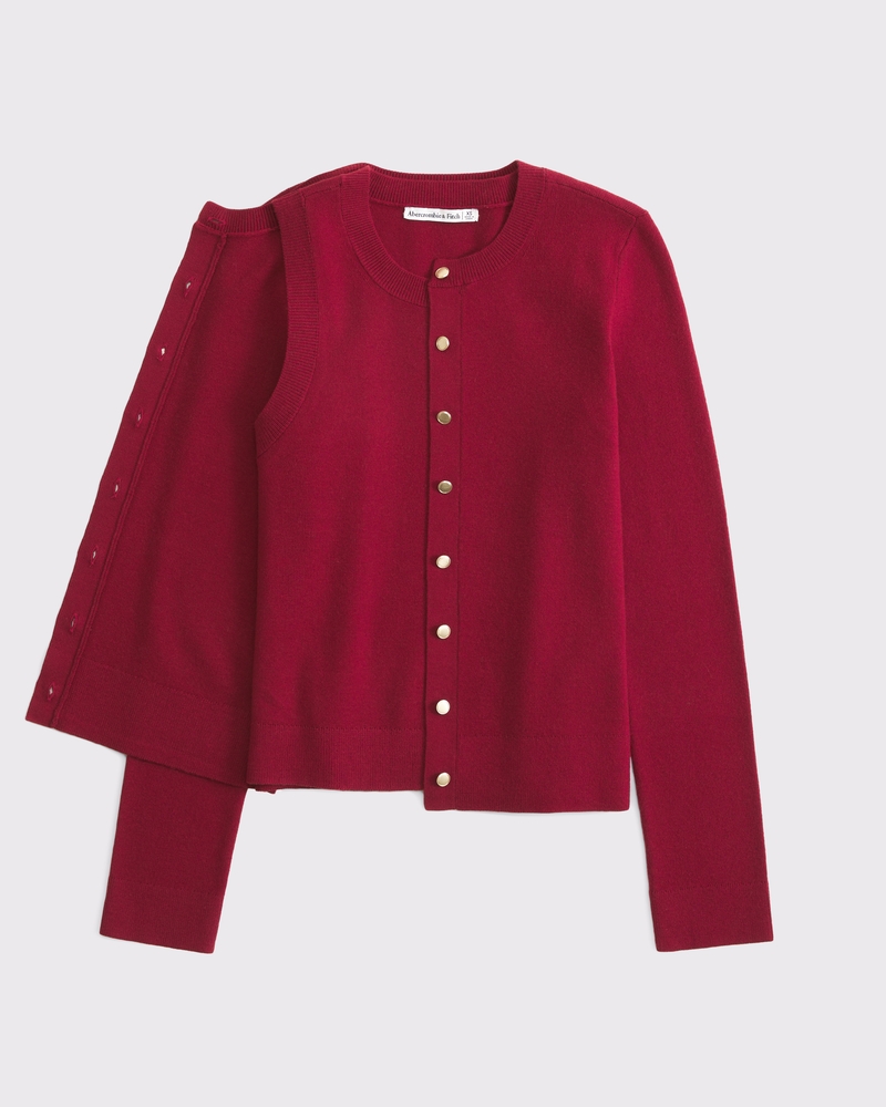 Women's Crew Tank Cardigan Set Women's Sale - Main Image