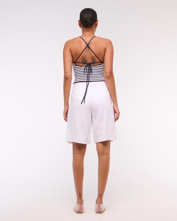 lanaちゃん着用色違い Corteiz Womens Tank Topホワイト Lana White Tiered Tank Top - Lizard Thicket