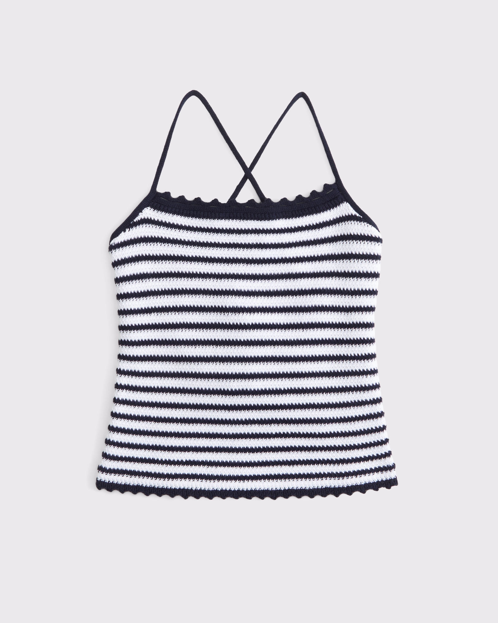 Women's Crochet-Style Tie-Back Tank | Women's Clearance