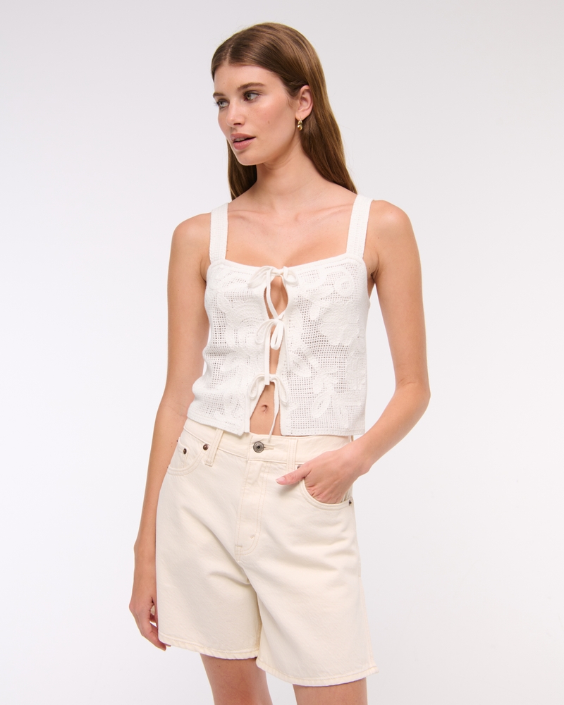 Crochet-Style Tube Top