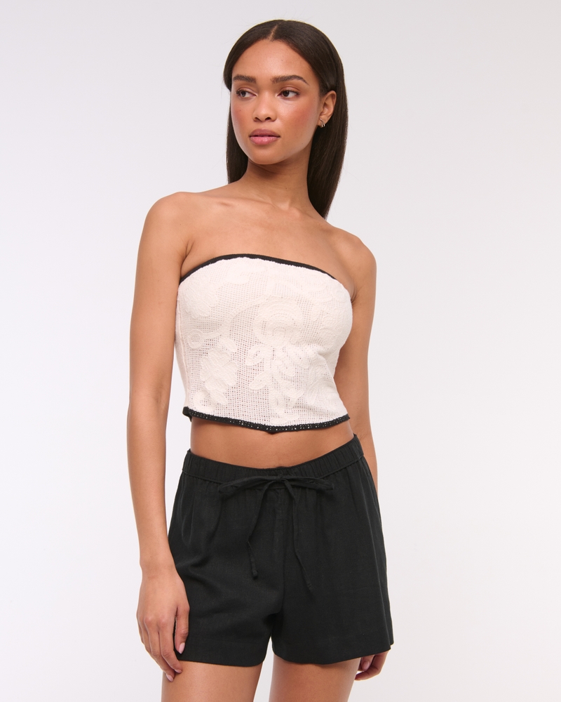 Crochet-Style Tube Top