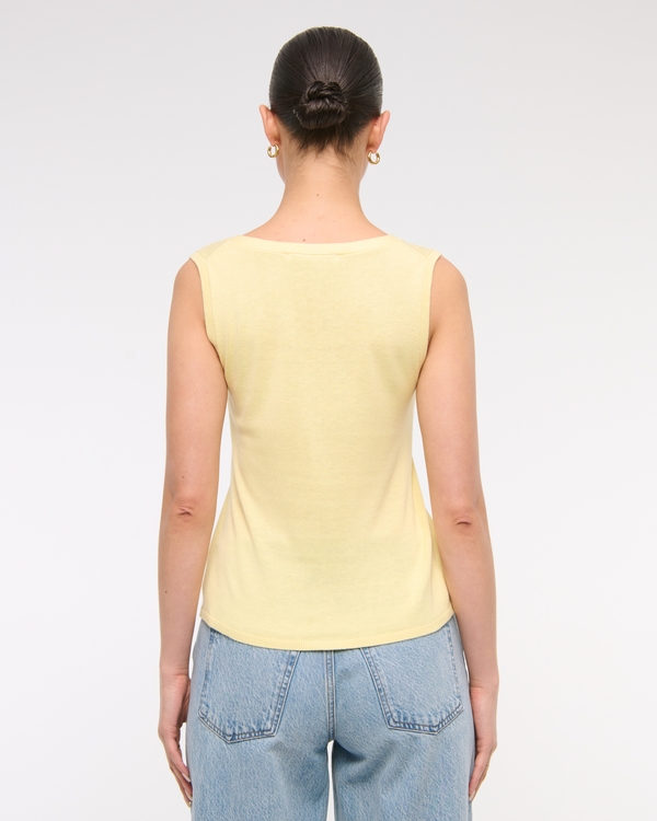 V-Neck Cutaway Sweater Vest