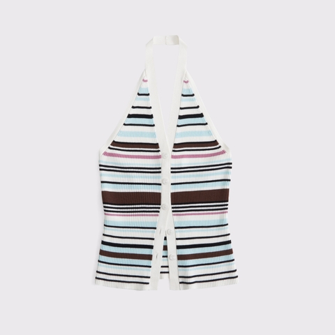 Женские свитеры Abercrombie & Fitch Ribbed Halter Sweater Vest