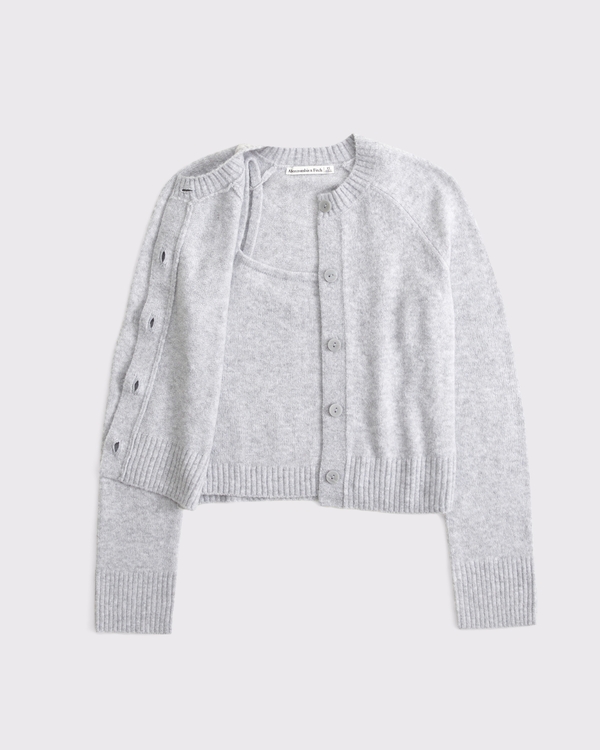 美品 Abercrombie & Fitch XL グレー ニット カーディガン Abercrombie & Fitch グレー カーディガン サイズXL - メルカリ