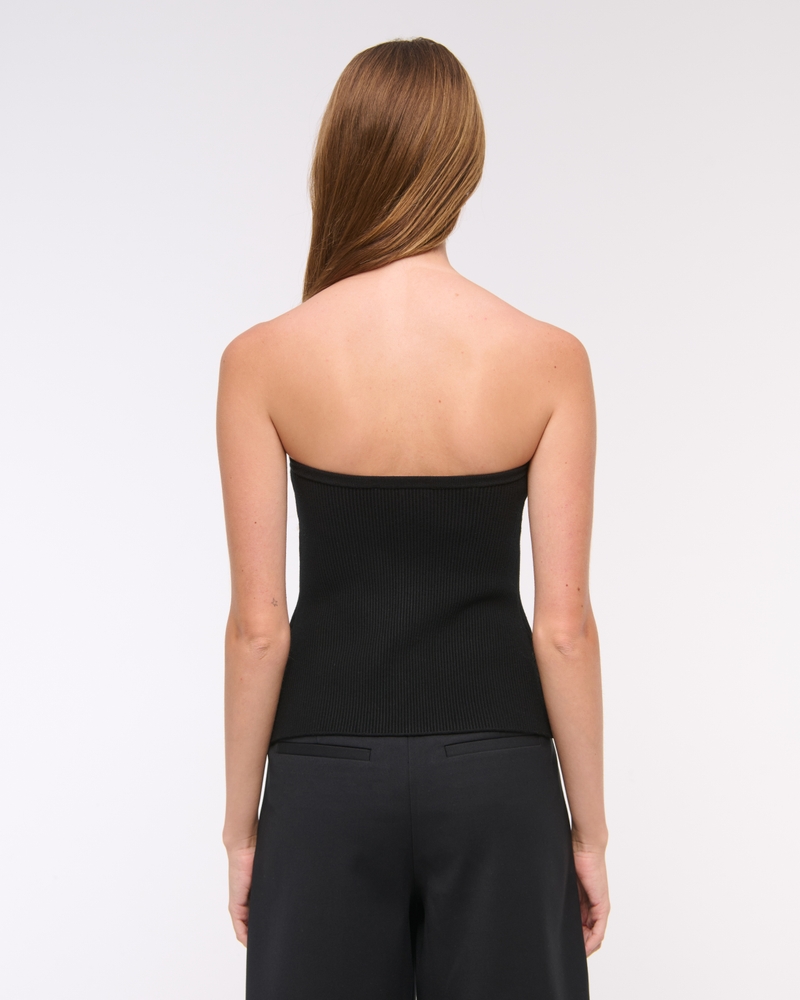 Button Through Top | Midnight
