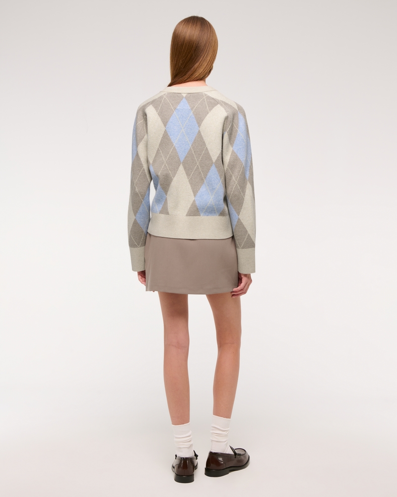 The A&F Madeline Argyle Crew Sweater