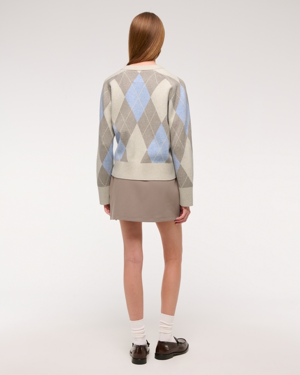 The A&F Madeline Argyle Crew Sweater