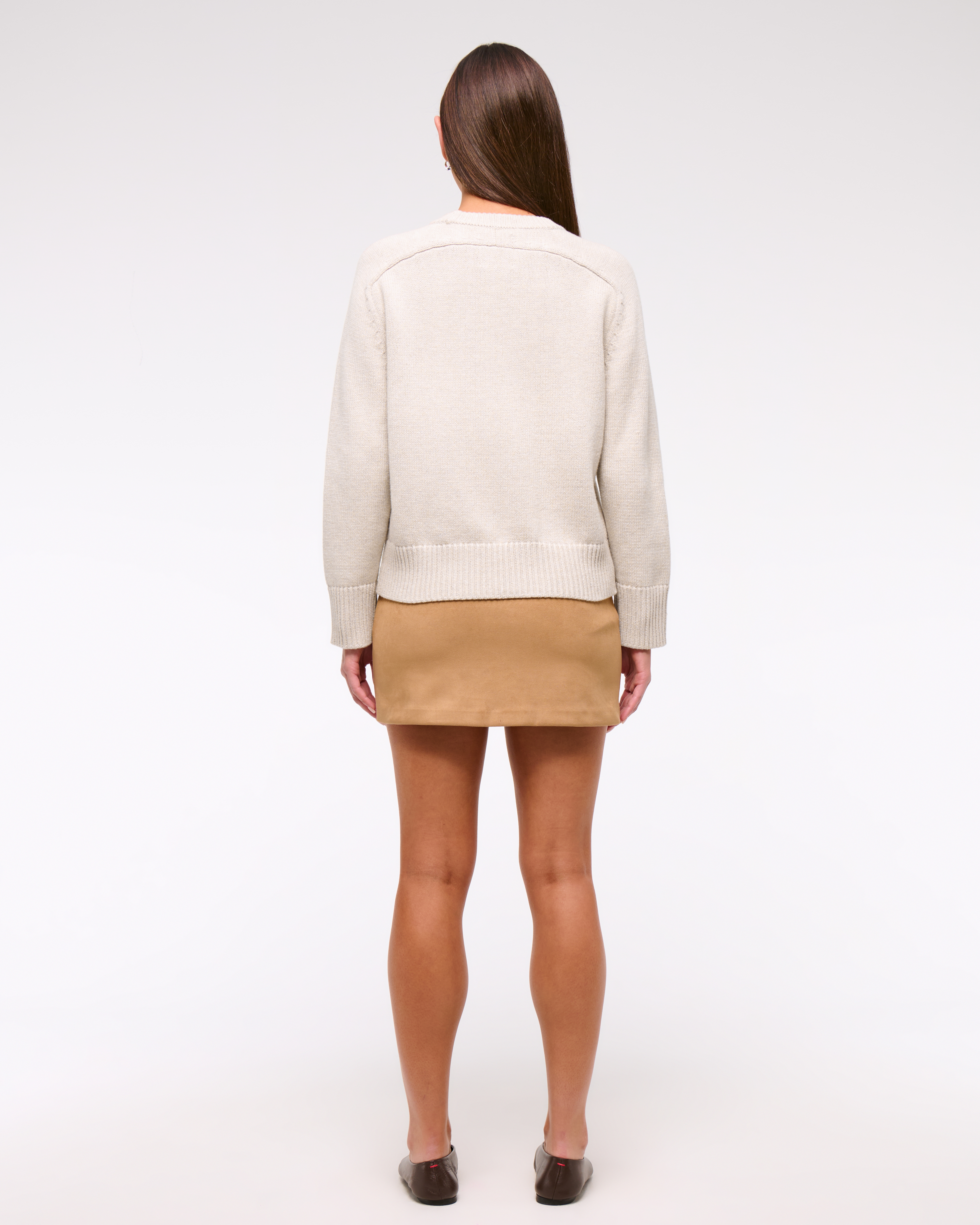 Women's The A&F Madeline Cowgirl Crew Sweater | Women's Tops