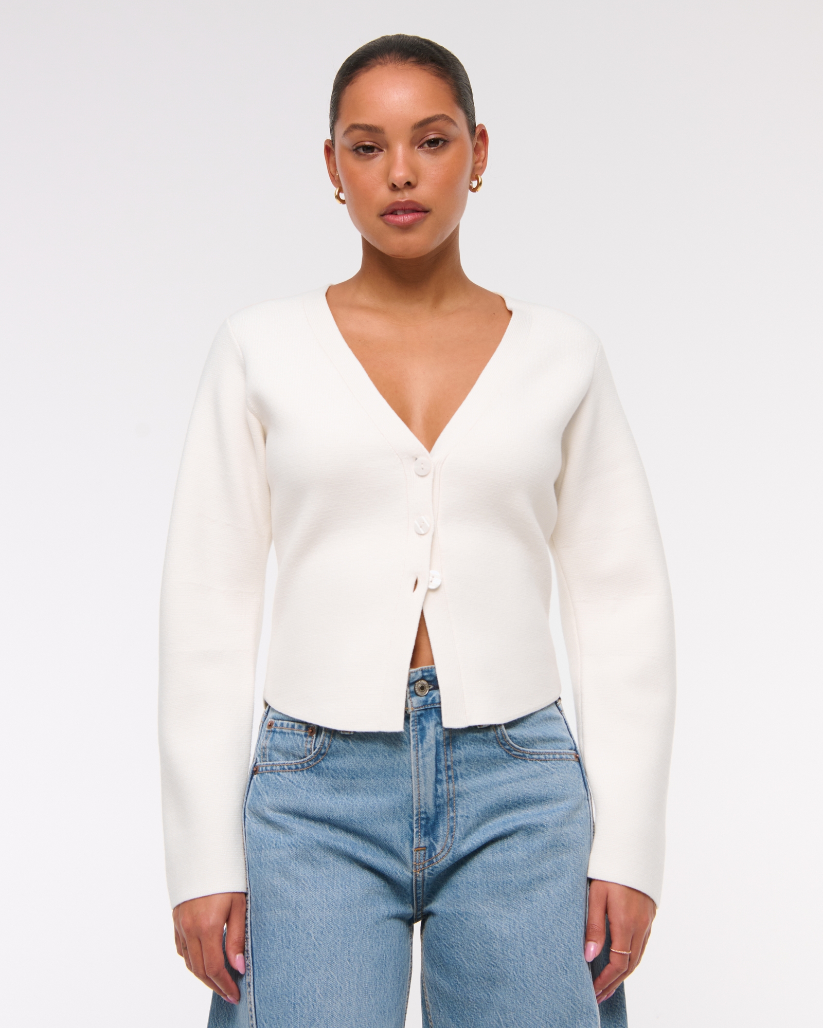 LuxeLoft Barrel Sleeve Cardigan