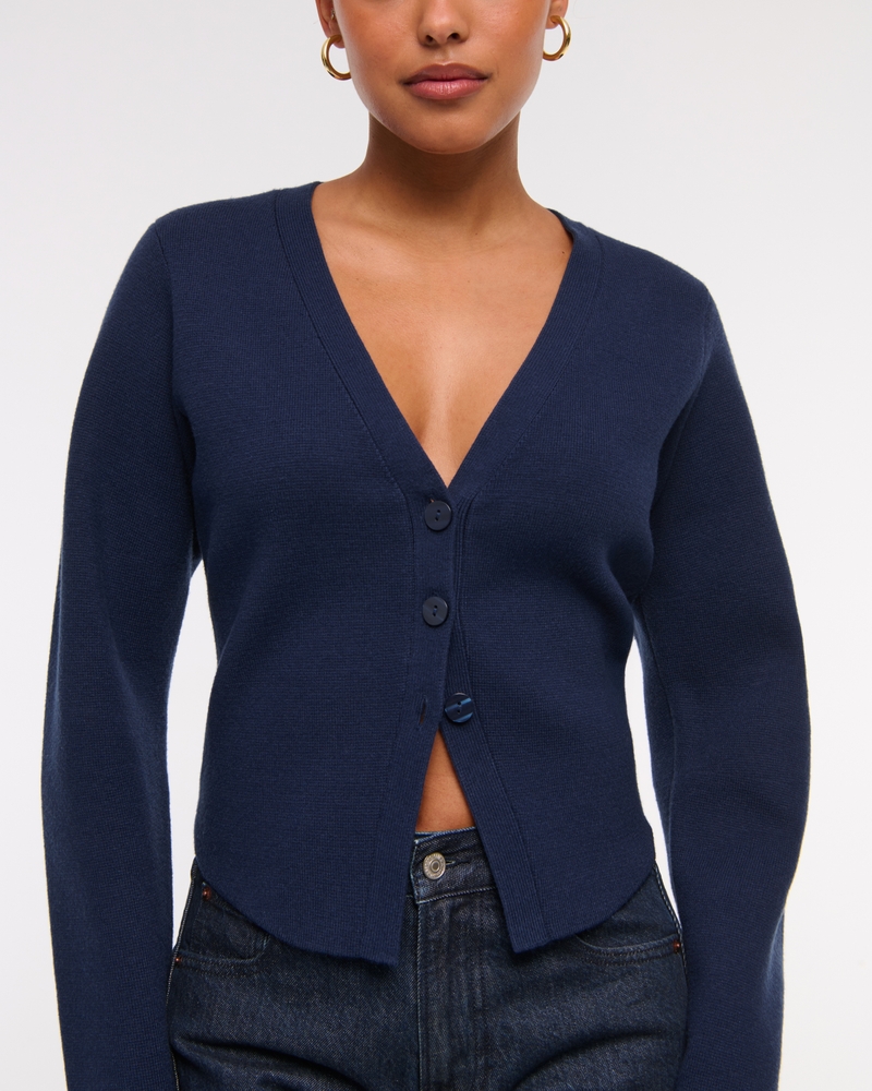 LuxeLoft Barrel Sleeve Cardigan