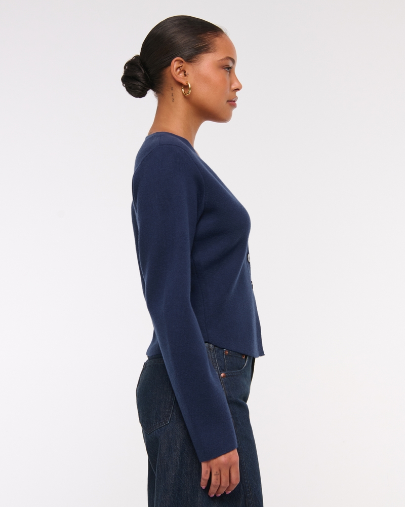 LuxeLoft Barrel Sleeve Cardigan