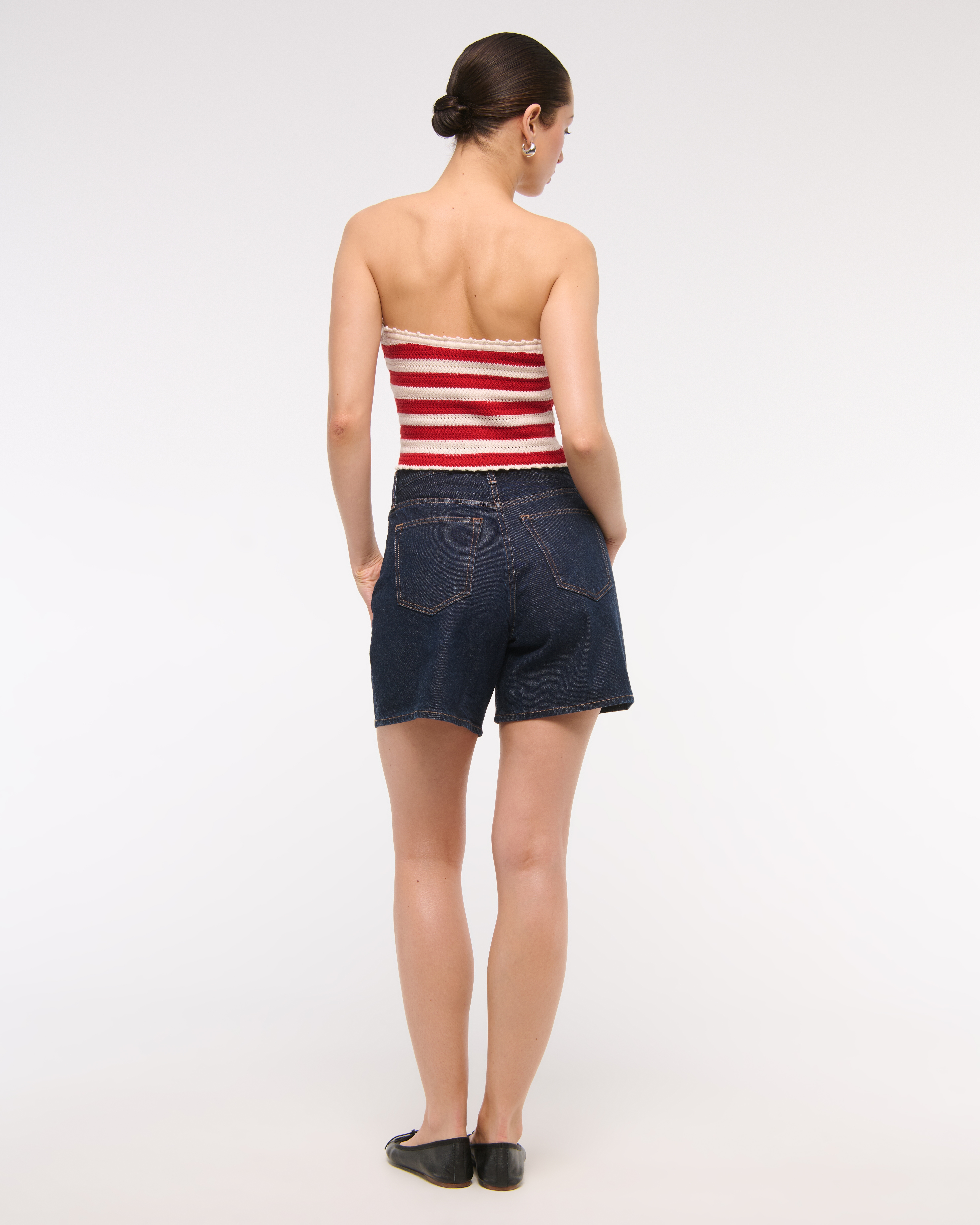 トップス tope information tube top Women's Crochet-Style Tube Top | Women's Clearance