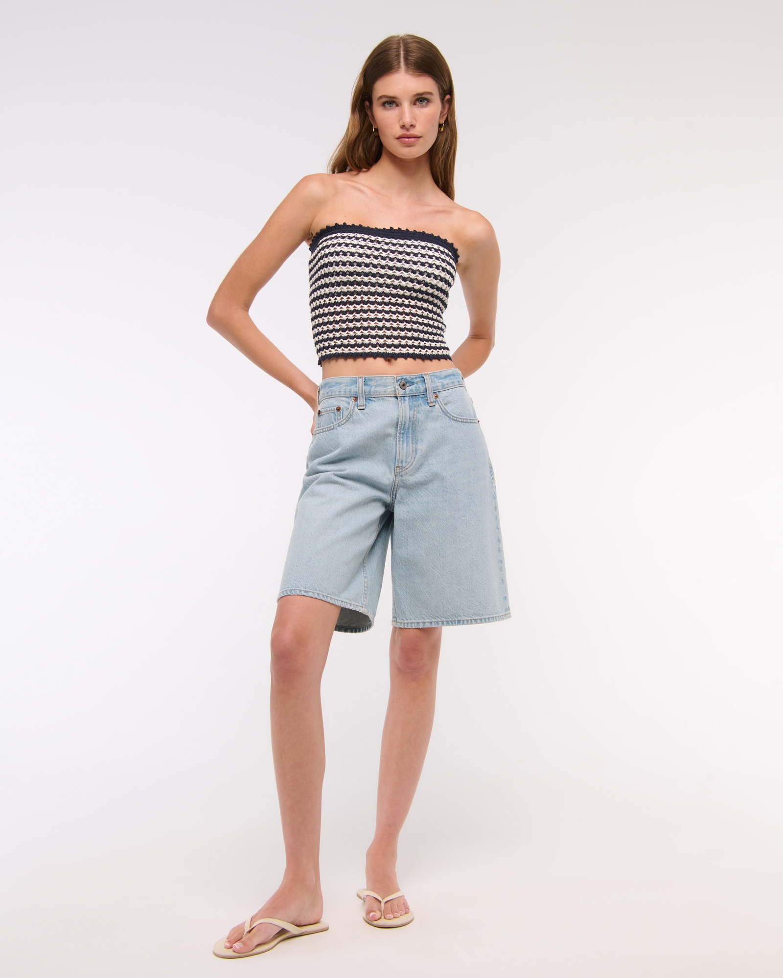 Crochet-Style Tube Top