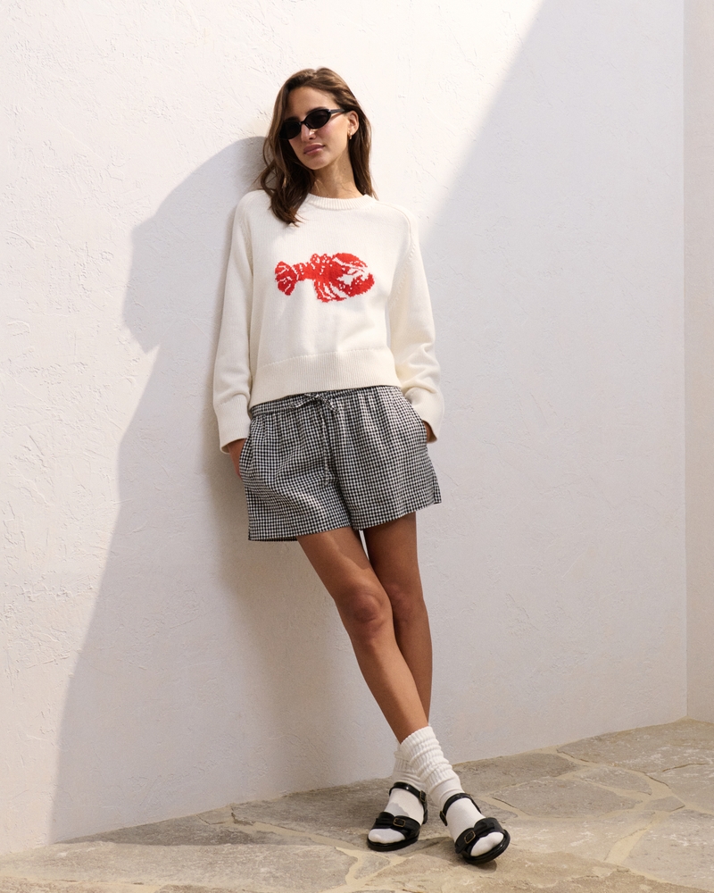 The A&F Madeline Lobster Crew Sweater