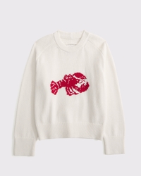 The A&F Madeline Lobster Crew Sweater
