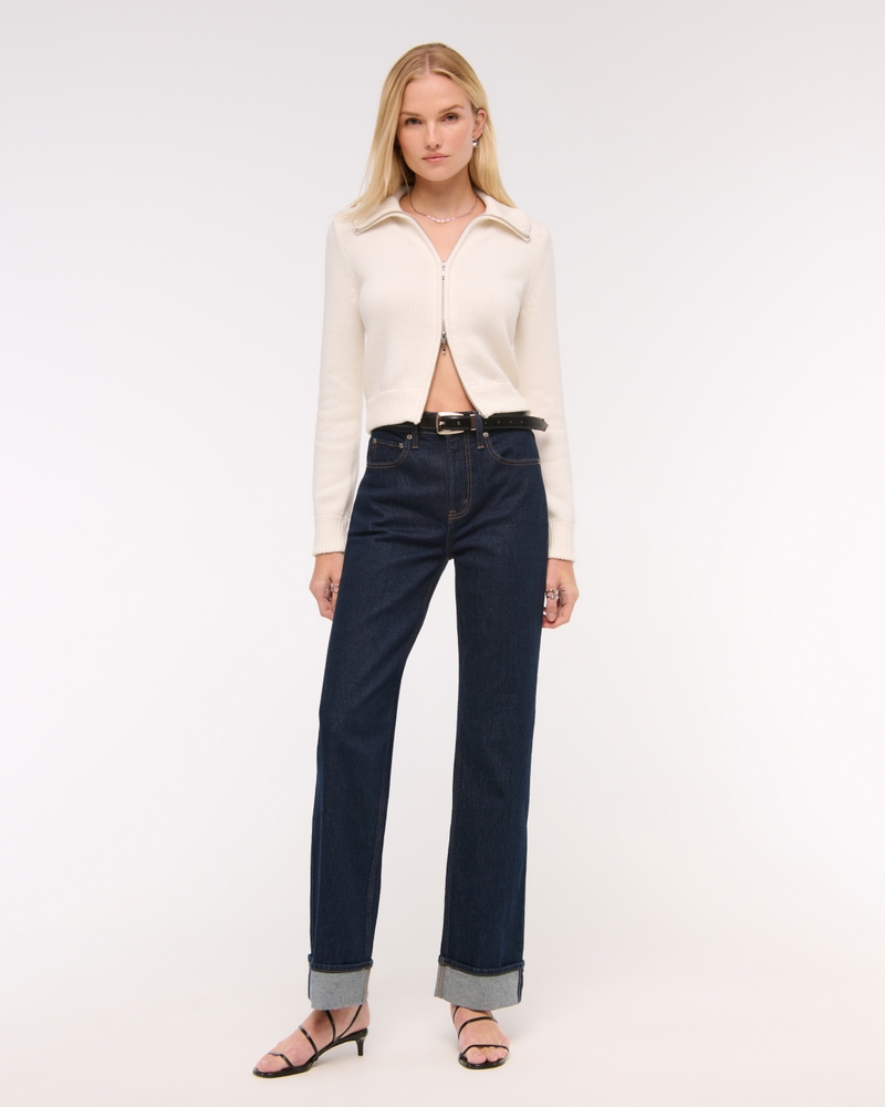 Double Zipper Cardigan
