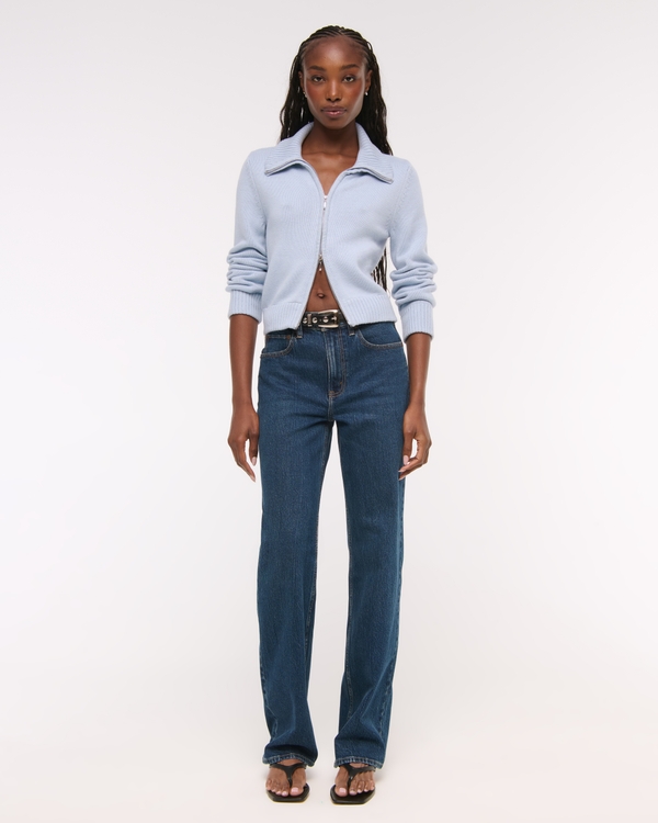 Double Zipper Cardigan