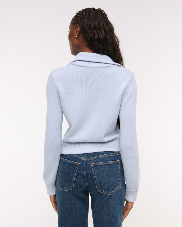 Double Zipper Cardigan