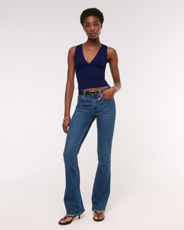 Plunge Hardware Top, Midnight Blue view 2