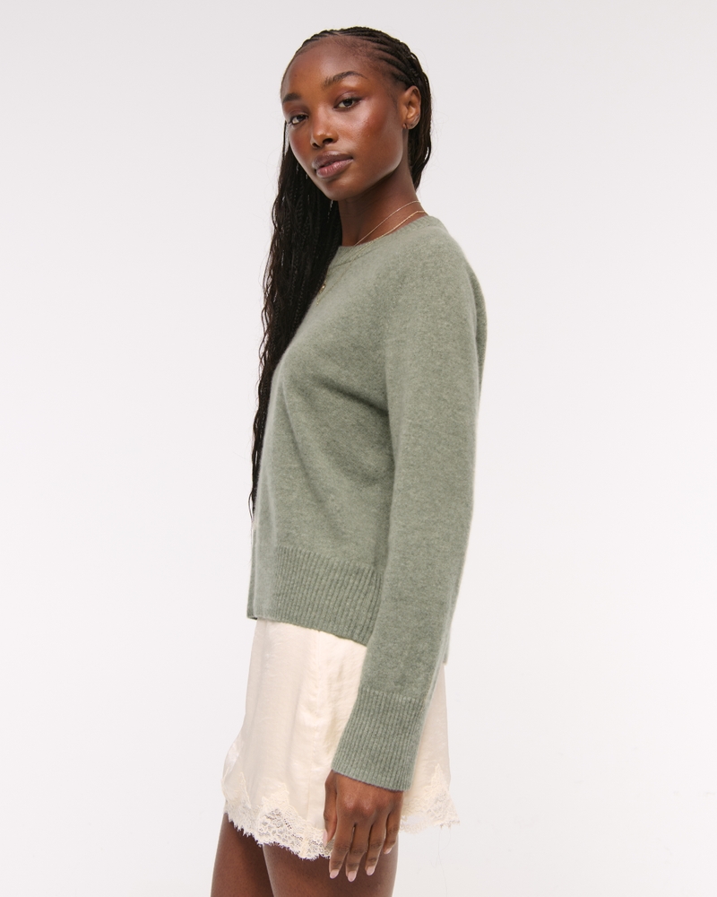 Donna Maglione girocollo in cachemire A&F Madeline Donna Ideale