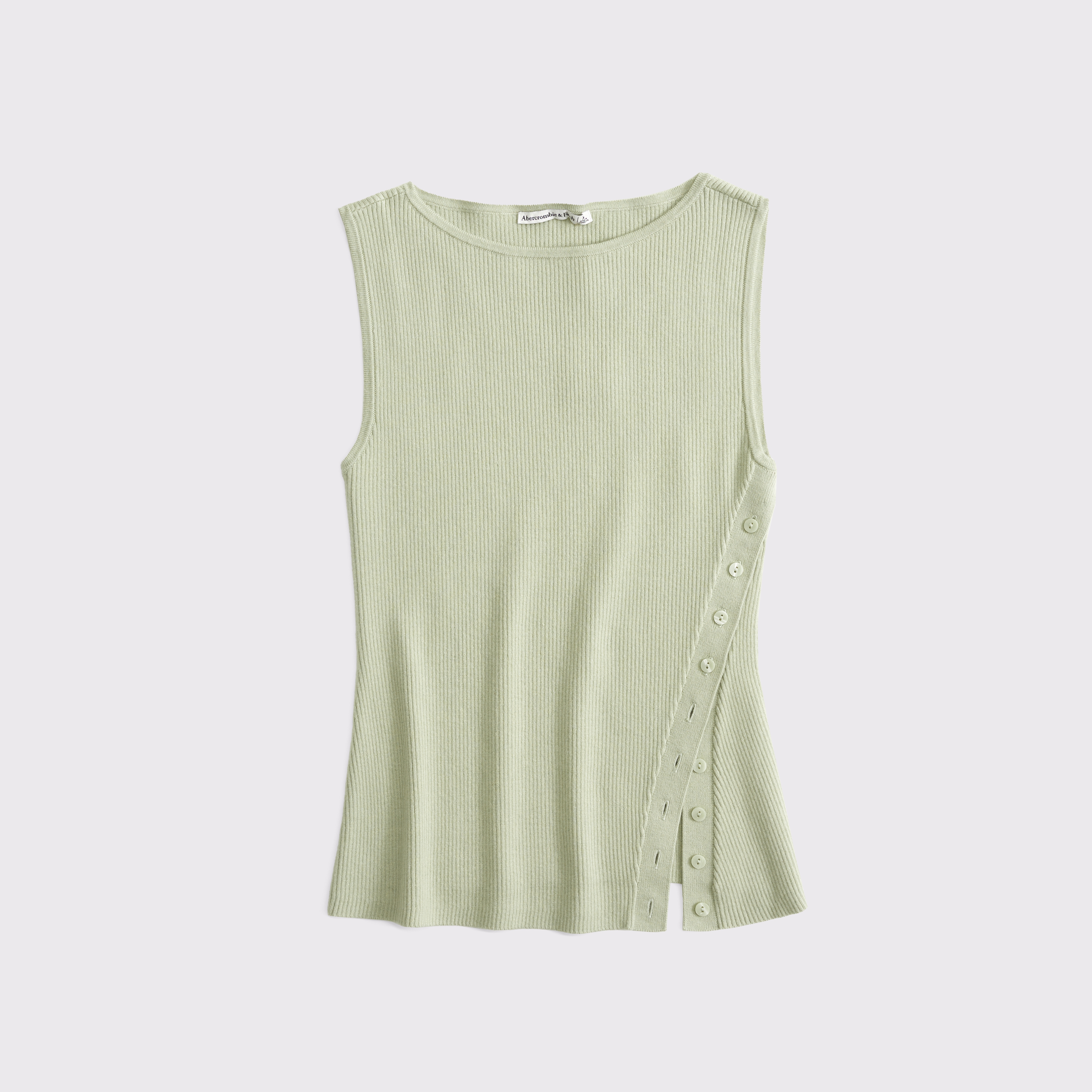 tambere アウター6y Women's Asymmetrical Button Sweater Tank | Women's Clearance