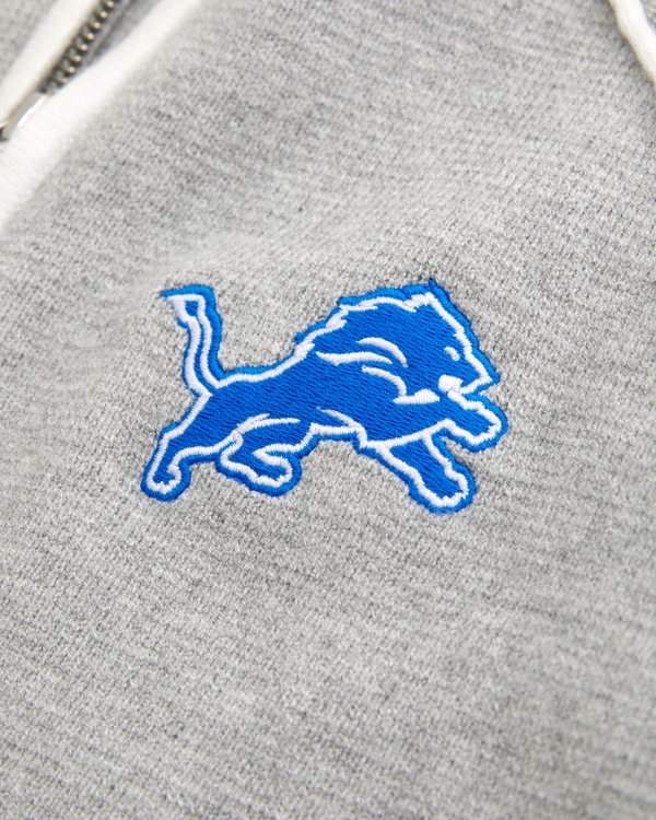 Women's Detroit Lions Mockneck Zipper Cardigan | Women's Clearance