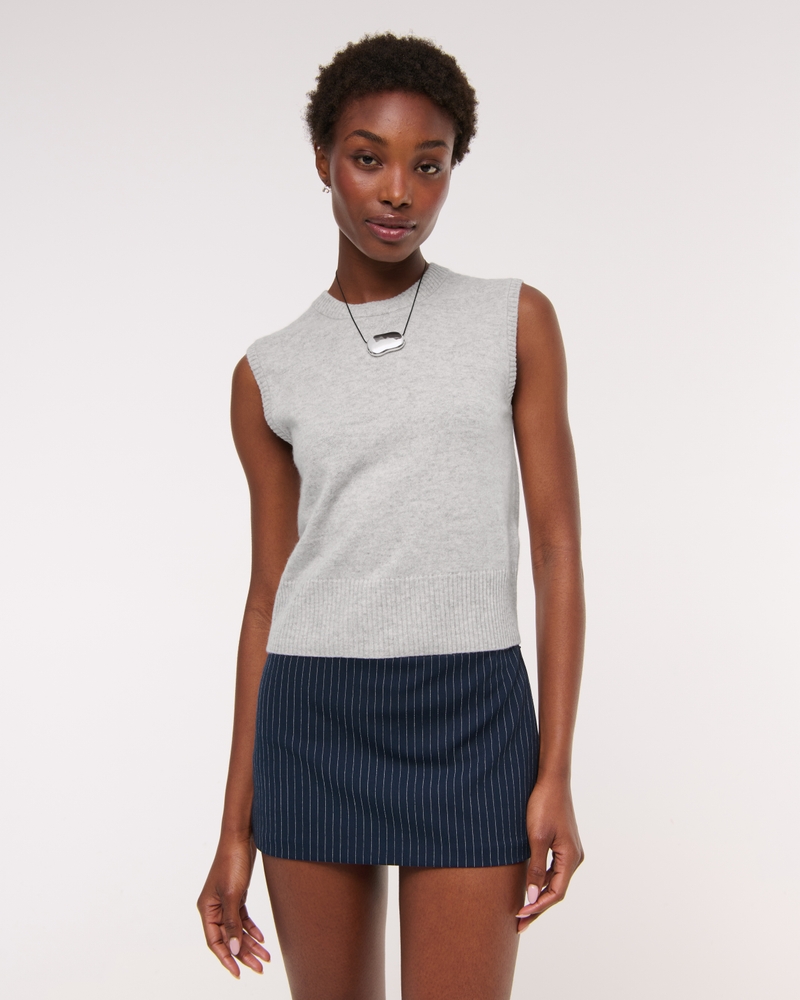 Cashmere Sweater Shell Top