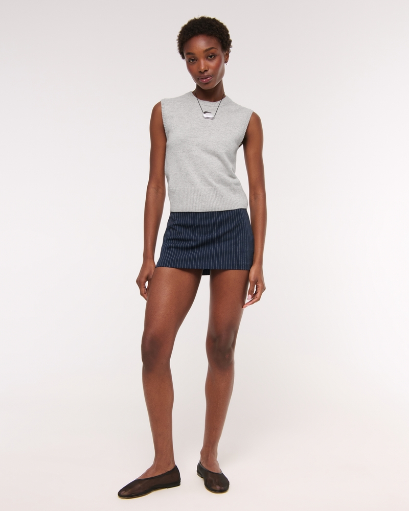Cashmere Sweater Shell Top