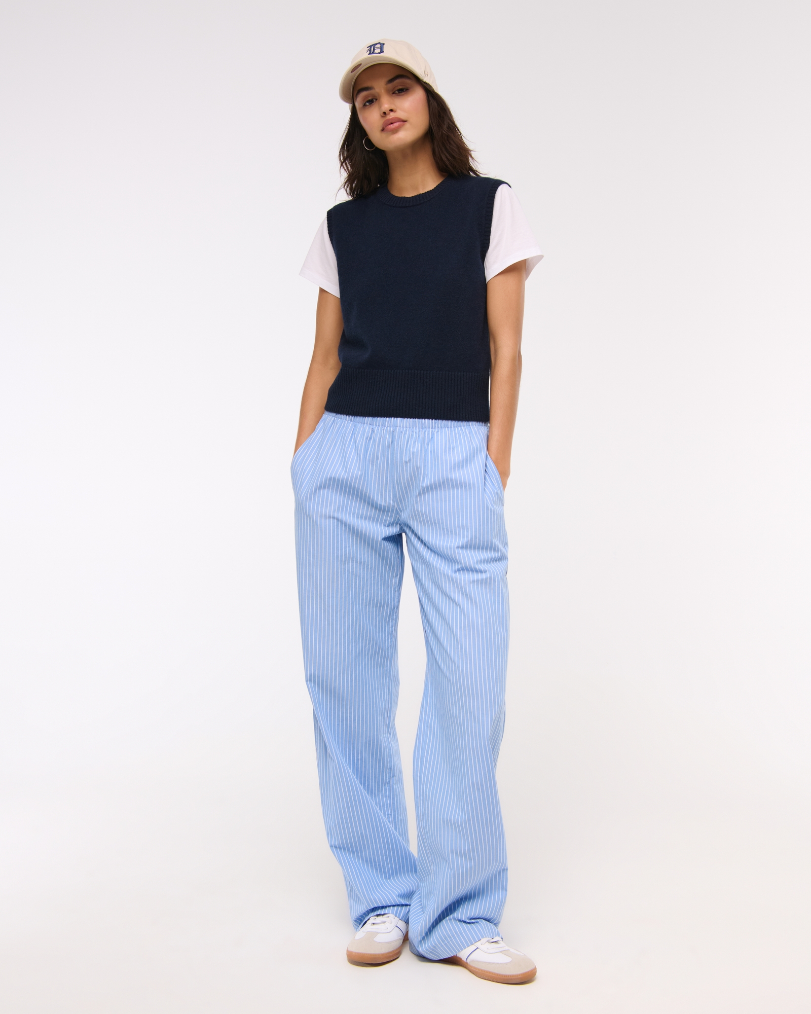Cashmere Sweater Shell Top