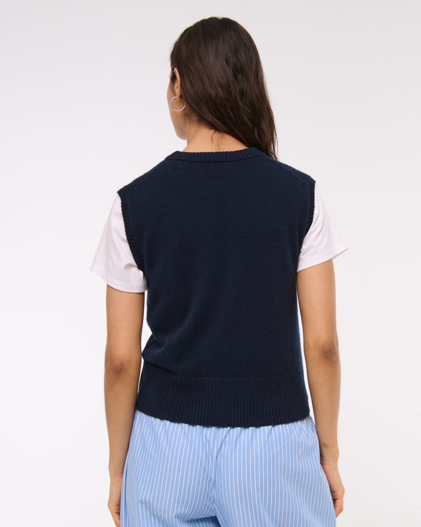 Cashmere Sweater Shell Top