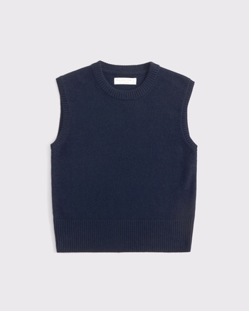 Cashmere Sweater Shell Top