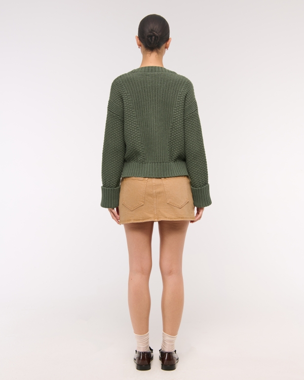 The A&F Cameron Seed Stitch Cardigan