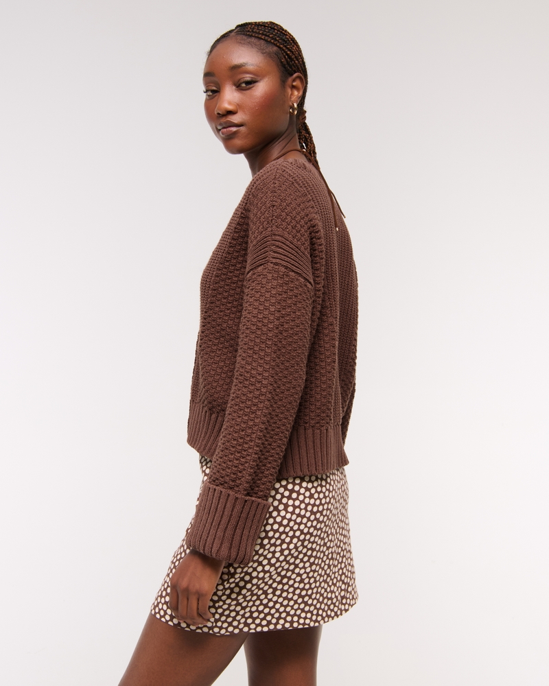 The A&F Cameron Seed Stitch Cardigan