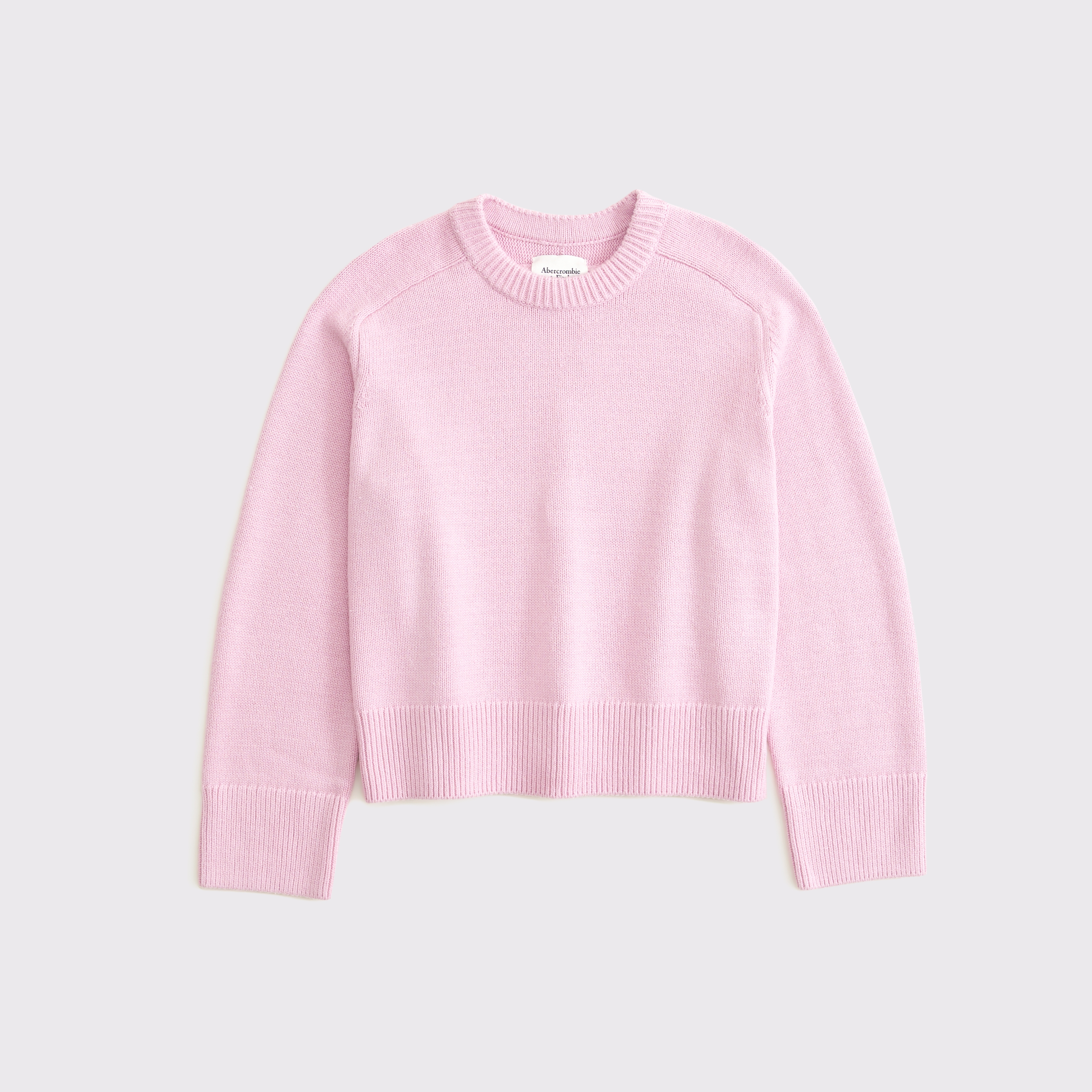 Women's The A&F Madeline Textural Crew Sweater | Women's