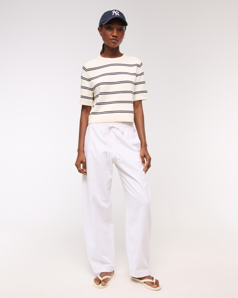 The A&F Madeline Crew Sweater Tee