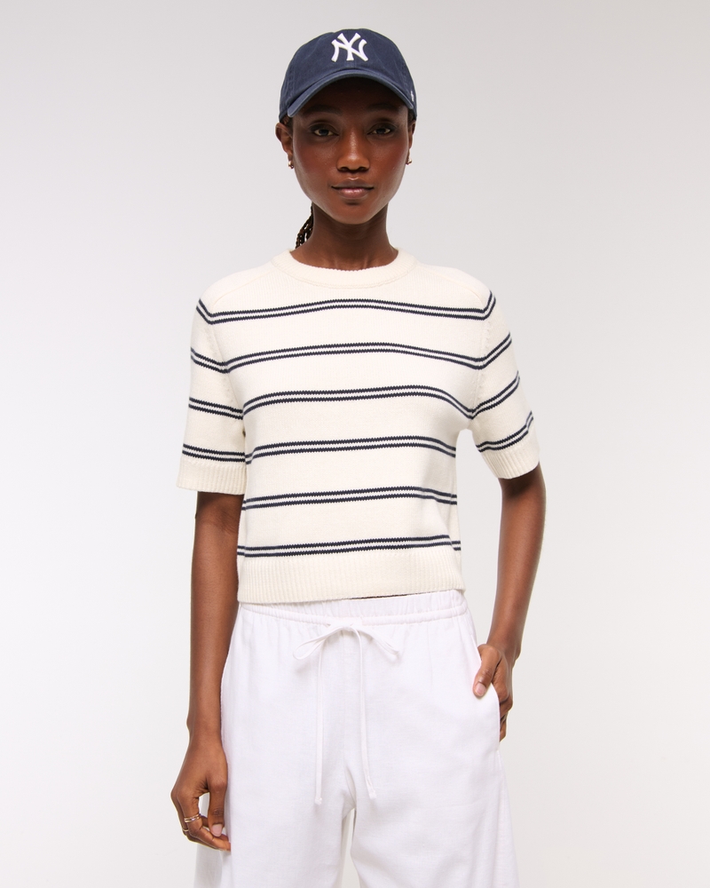 The A&F Madeline Crew Sweater Tee