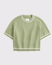 The A&F Madeline Crew Sweater Tee