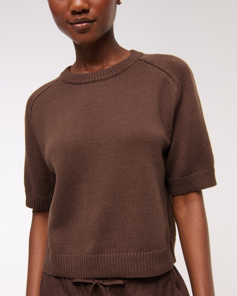 The A&F Madeline Crew Sweater Tee
