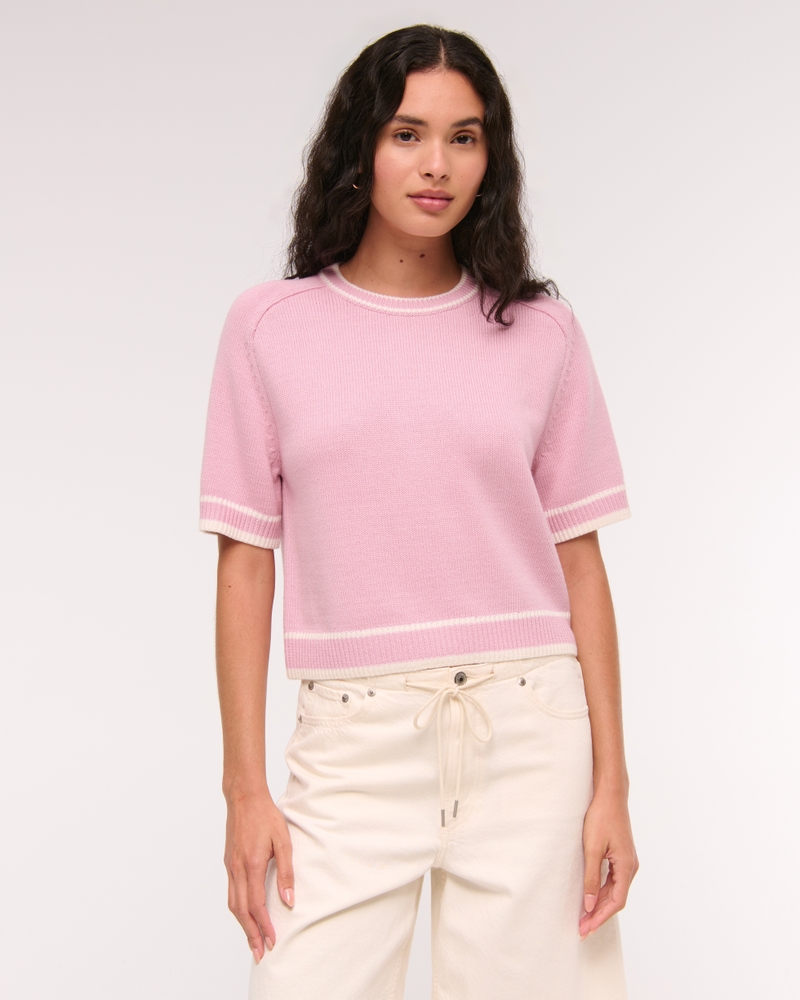The A&F Madeline Crew Sweater Tee
