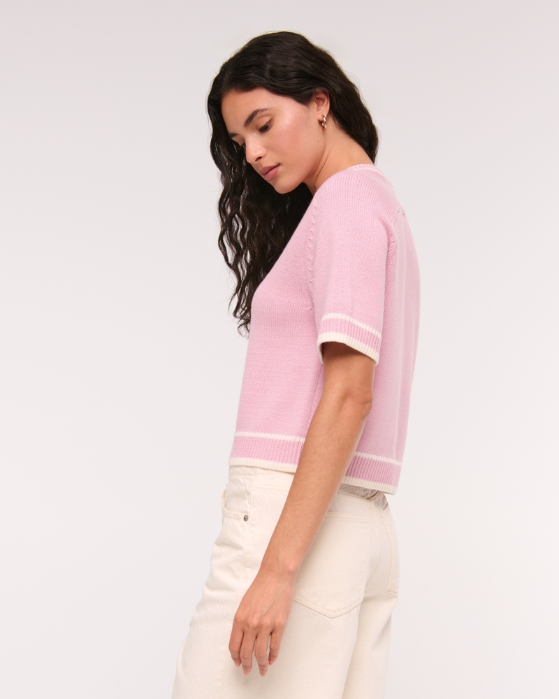 The A&F Madeline Crew Sweater Tee