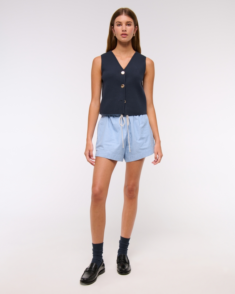LuxeLoft V-Neck Vest