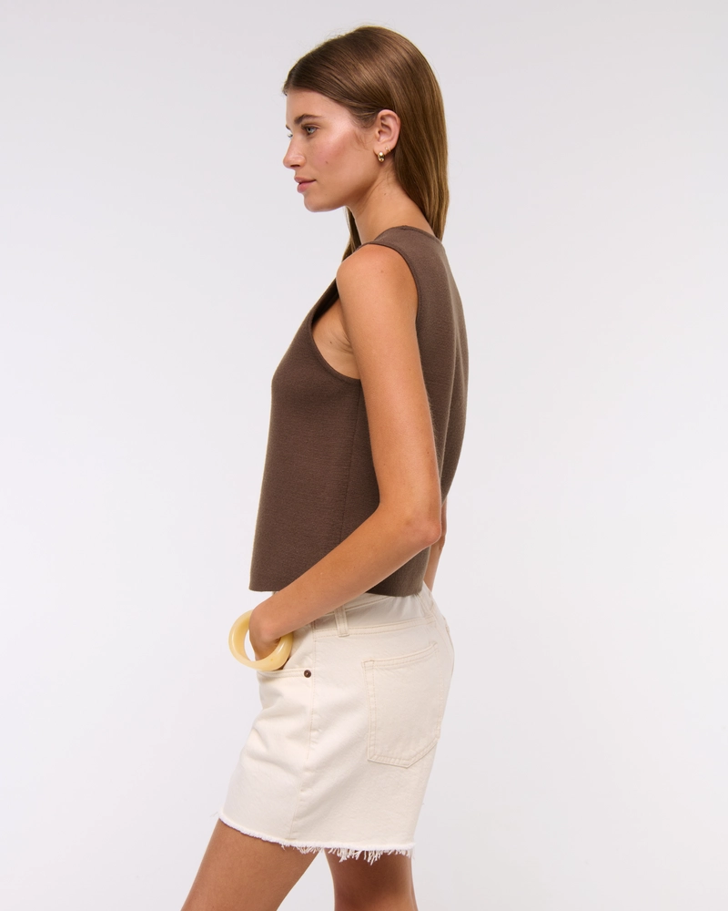 LuxeLoft V-Neck Vest