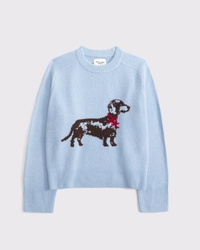 The A&F Scarlett Curve Love Wool-Blend Mini Skort