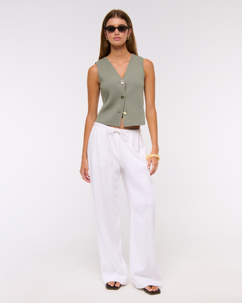 LuxeLoft V-Neck Vest