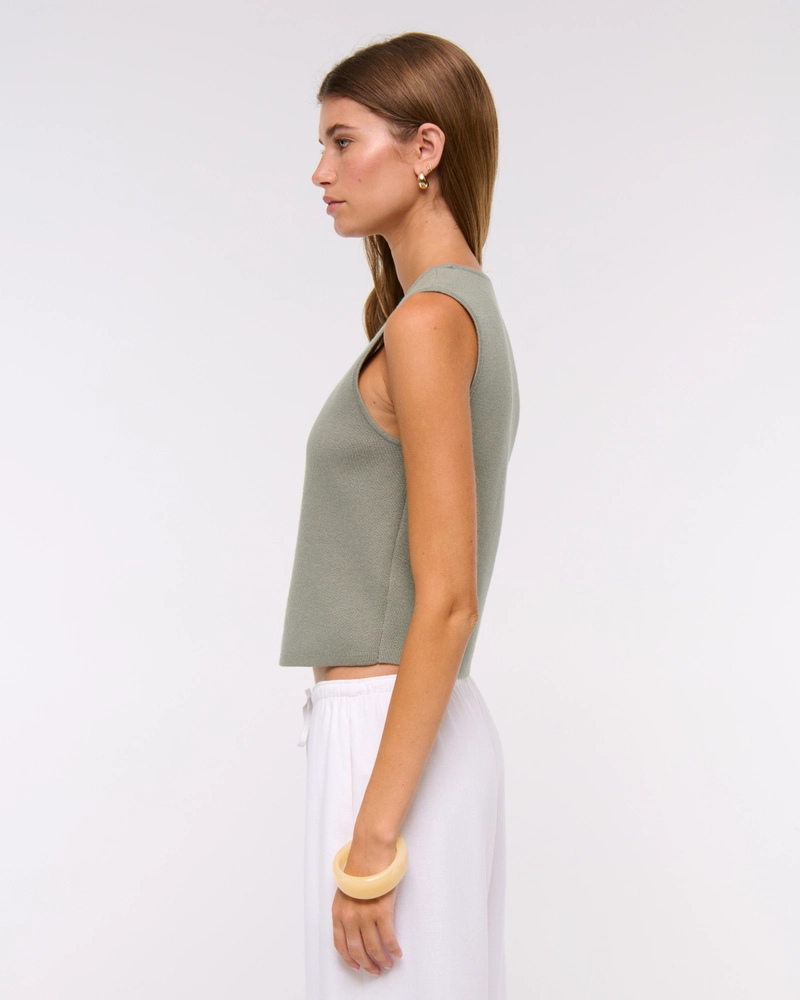 LuxeLoft V-Neck Vest