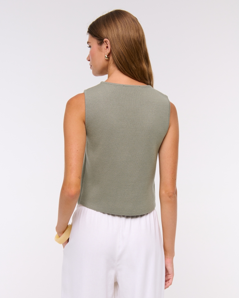 LuxeLoft V-Neck Vest