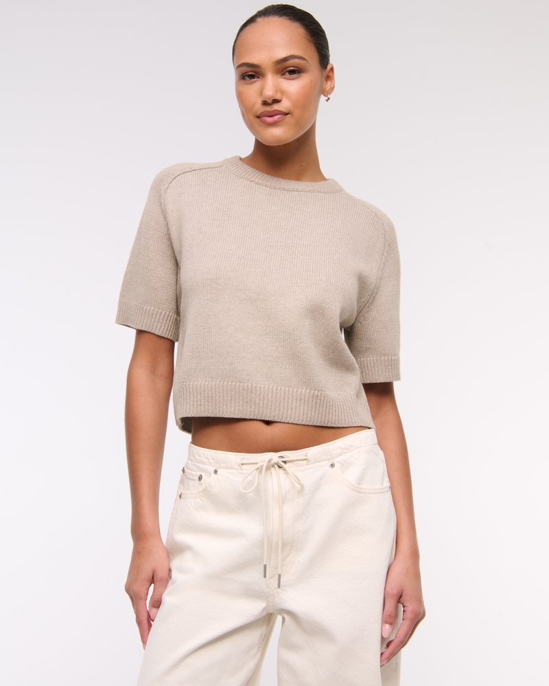 The A&F Madeline Crew Sweater Tee
