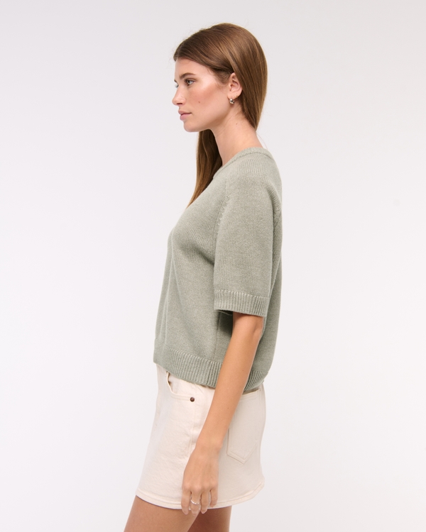 The A&F Madeline Crew Sweater Tee