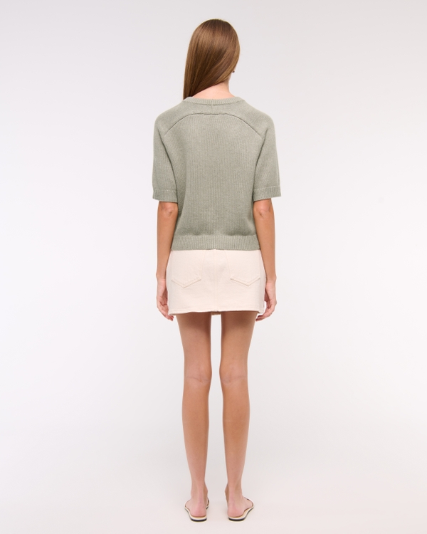 The A&F Madeline Crew Sweater Tee