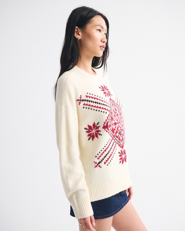 Dad Fairisle Crew Sweater